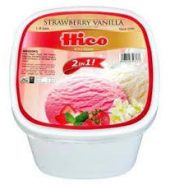 Hico ice Cream Strawberry Vanilla 1.8 Liters