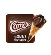 Walls ice Cream Cornetto Double Chocolate
