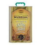 Mundial Extra Light Olive Oil 3Ltrs Tin